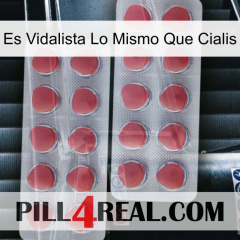 Is Vidalista The Same As Cialis 19